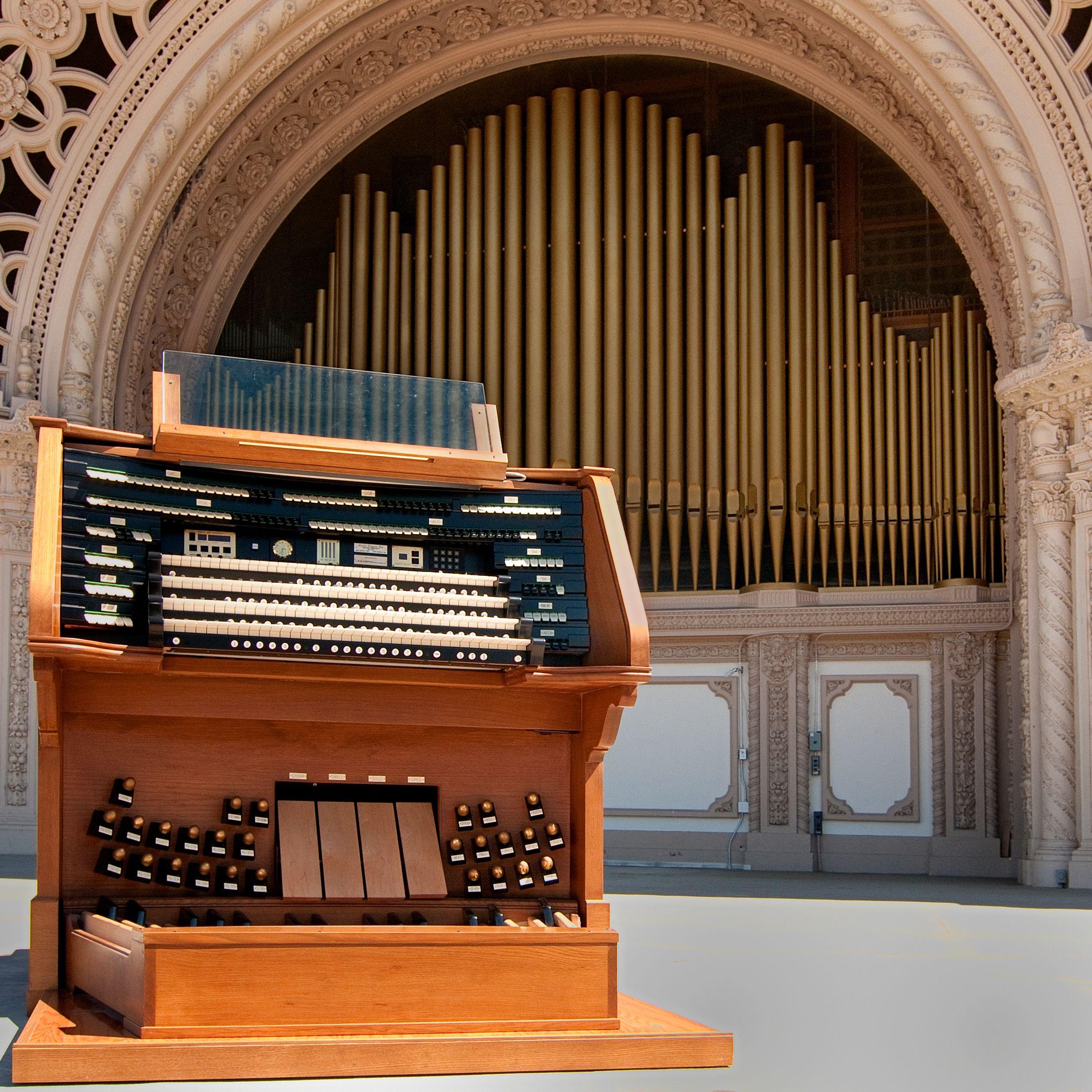 Organs Spreckels Organ Pavilion · American Guild of Organists, San